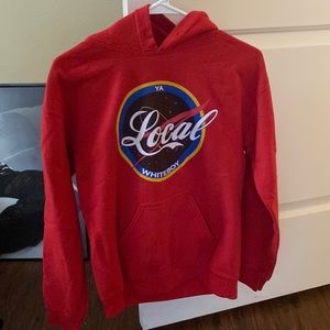 Small “Ya Local Whiteboy” hoodie